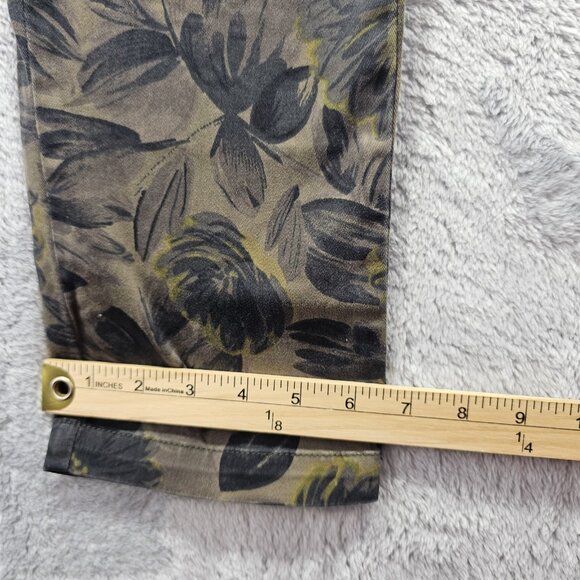 Pilcro and the Letterpress Anthropologie Hyphen Floral Chino Size 26 Stretch - Picture 11 of 11